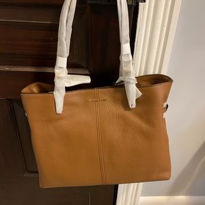 Michaels kors Lenox large leather tote bag